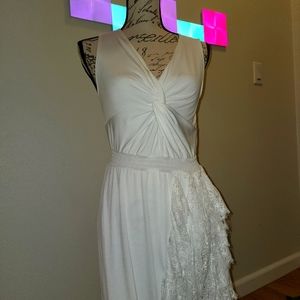 White venus wedding dress